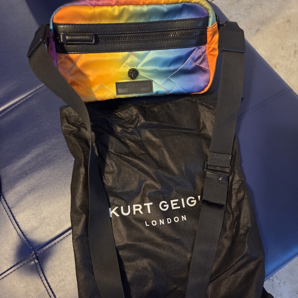 Kurt Geiger London Rainbow Crossbody Bag - Picture 2 of 7